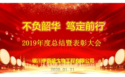 “不負(fù)韶華，篤定前行”2019總結(jié)表彰暨新春年會圓滿成功！